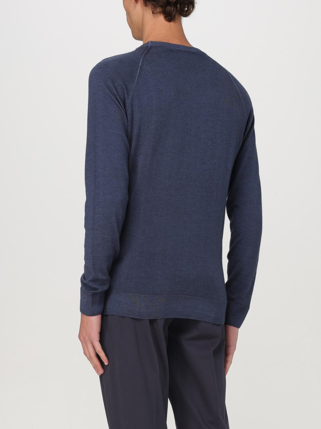 LIU JO SWEATER: Sweater men Liu Jo, Blue - Img 2