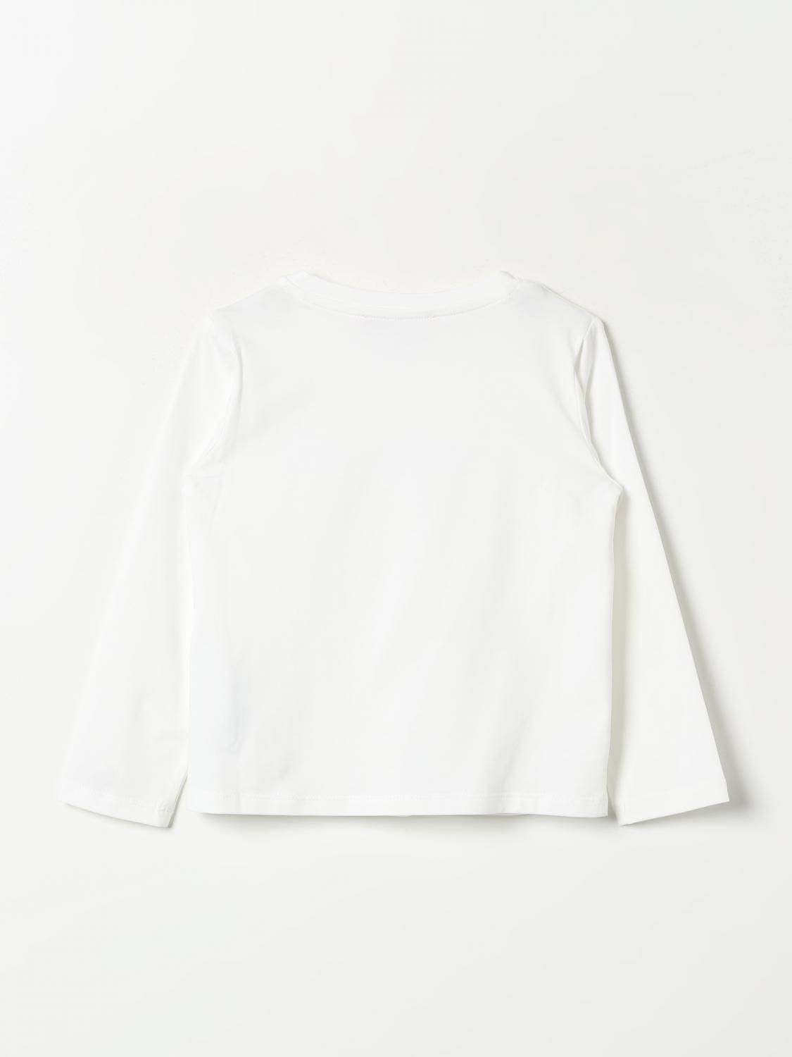 MISS BLUMARINE T-SHIRT: T-shirt kids Miss Blumarine, White - Img 2