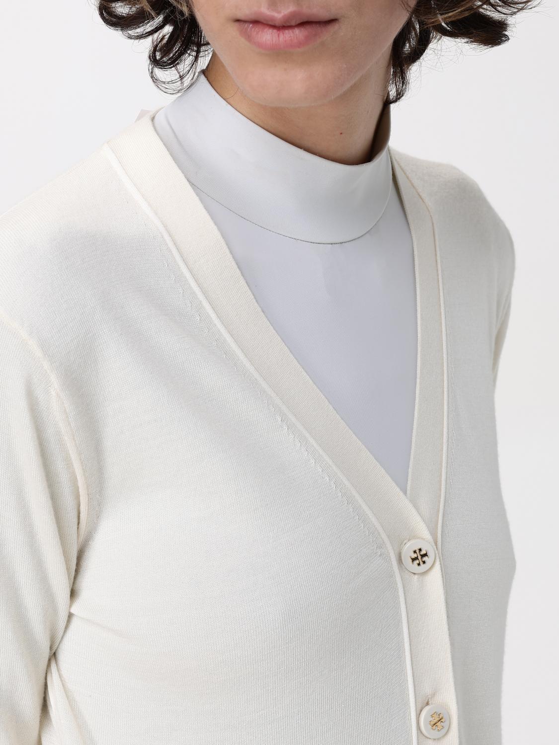 TORY BURCH CARDIGAN: Cardigan woman Tory Burch, White - Img 3