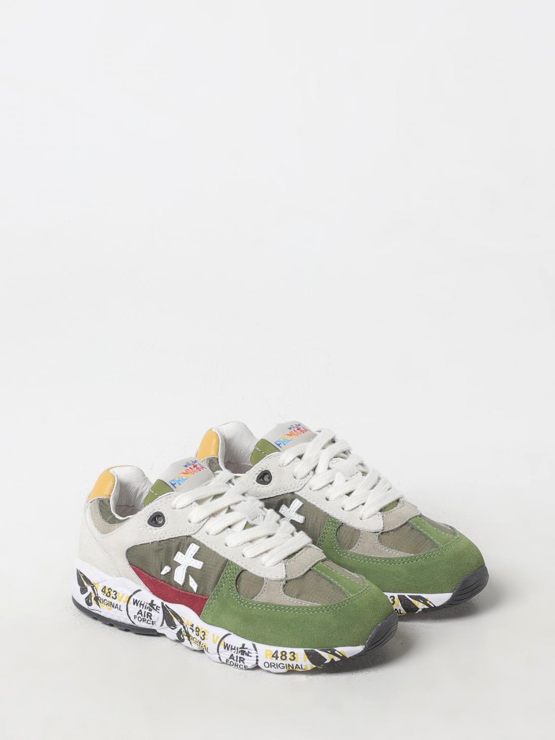 PREMIATA SNEAKERS: Shoes kids Premiata, Green - Img 2