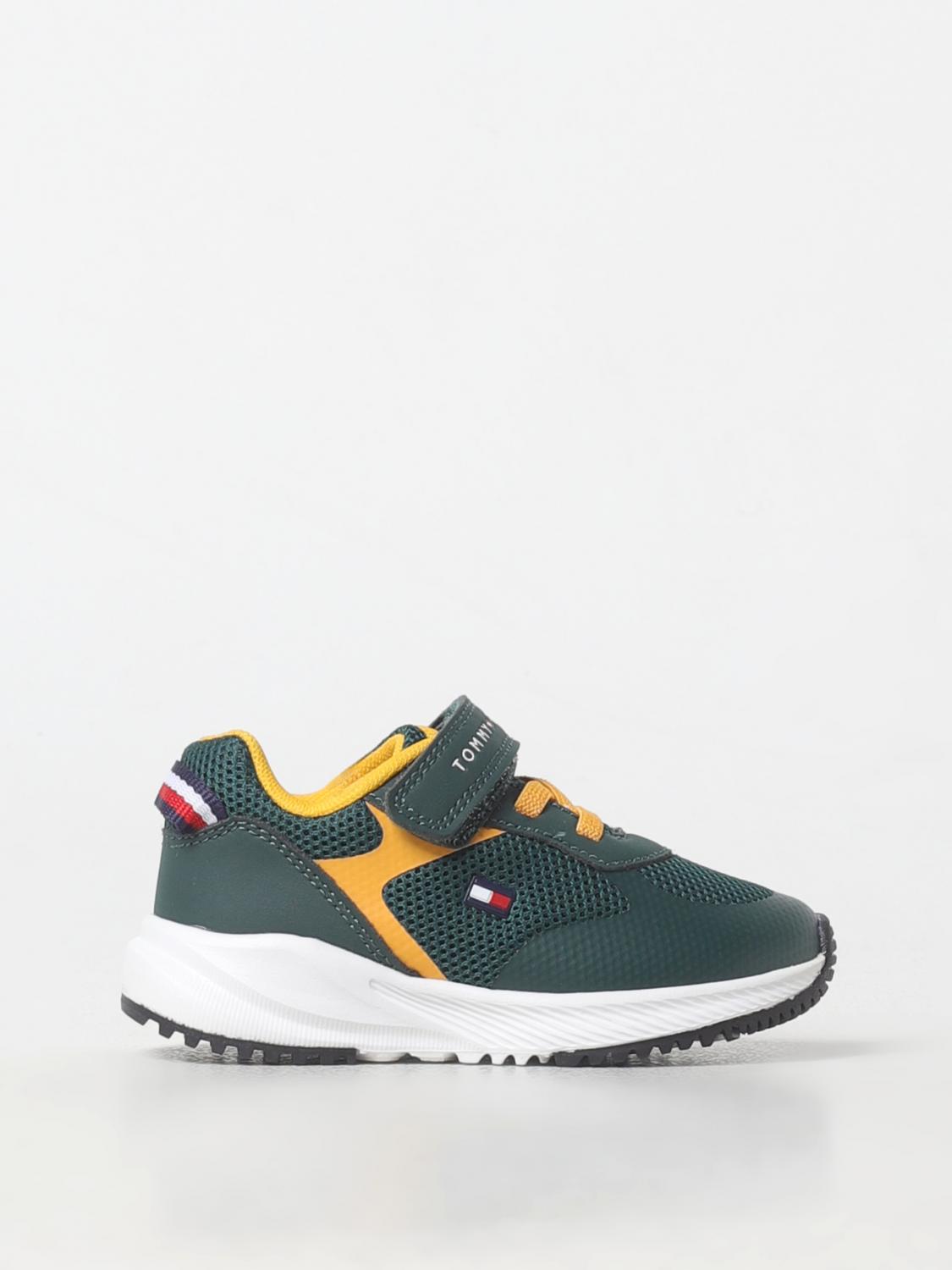 TOMMY HILFIGER SNEAKERS: Shoes kids Tommy Hilfiger, Green - Img 1