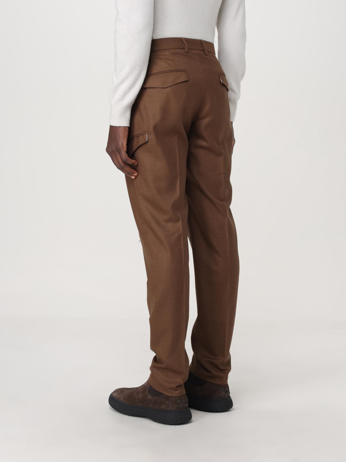 TAGLIATORE PANTS: Pants men Tagliatore, Brown - Img 2