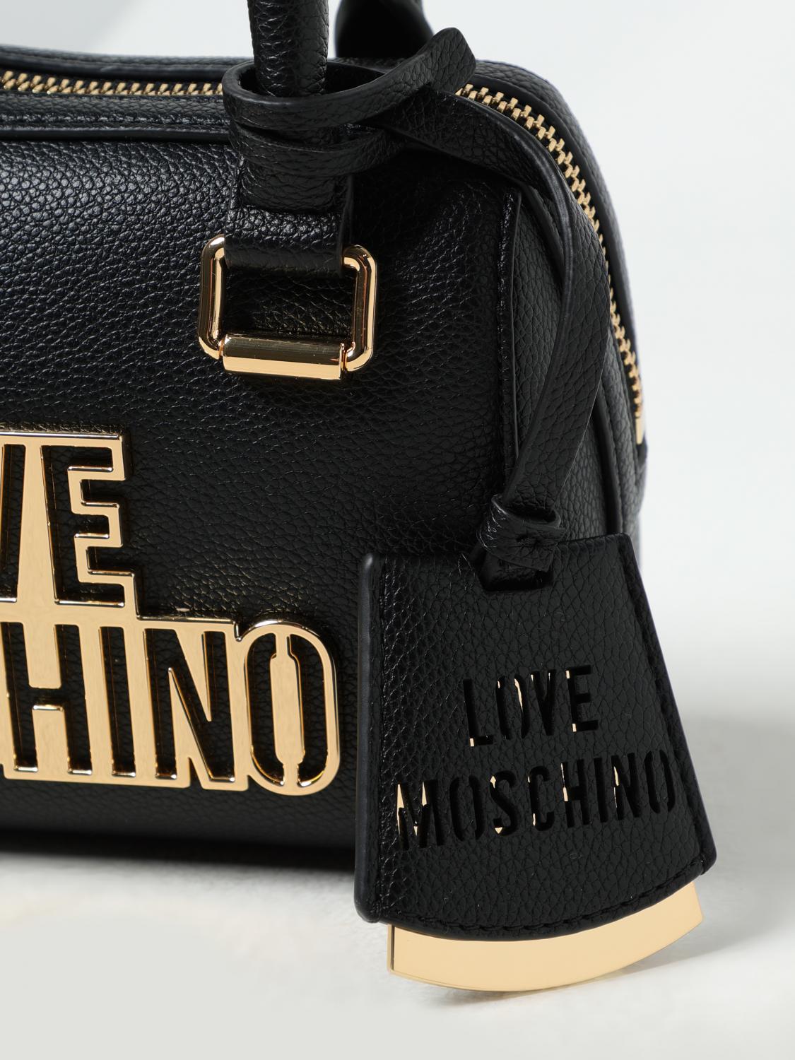 LOVE MOSCHINO BORSA A MANO: Borsa a mano donna Love Moschino, Nero - Img 3