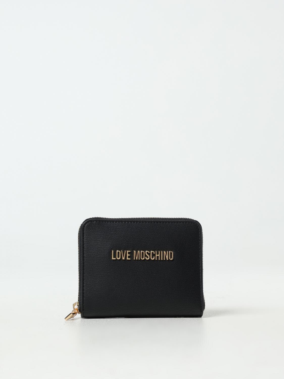 LOVE MOSCHINO WALLET: Wallet woman Love Moschino, Black - Img 1