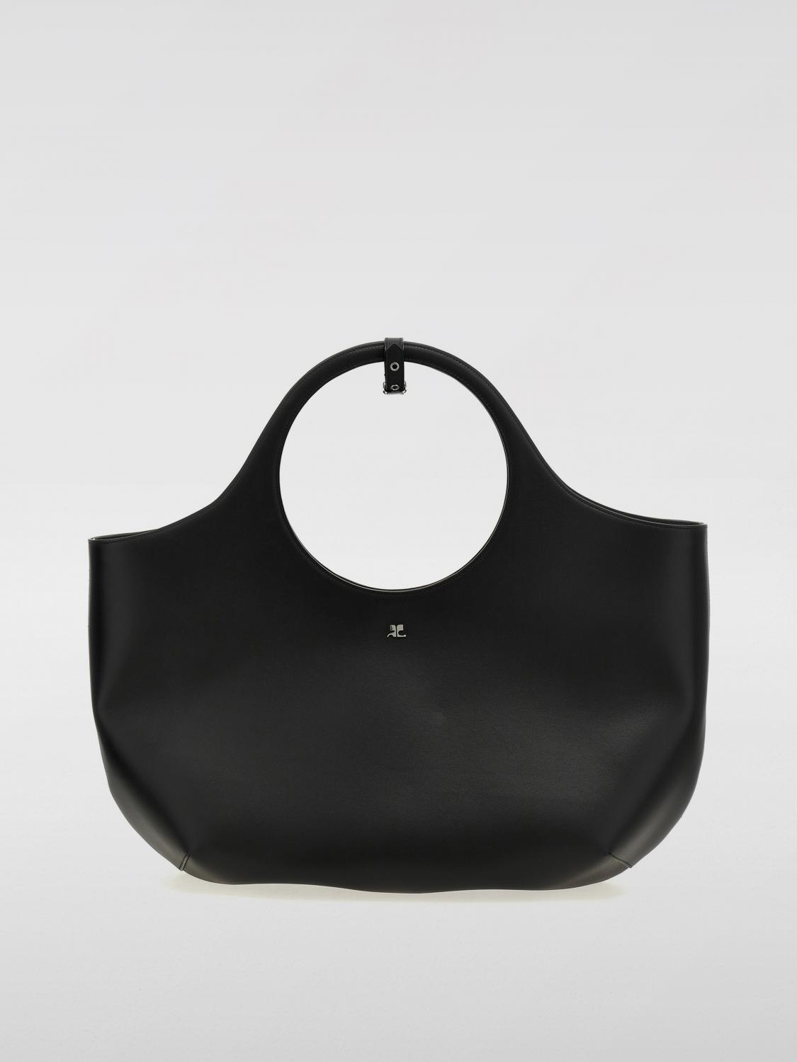 COURRÈGES SHOULDER BAG: Shoulder bag woman CourrÈges, Black - Img 1