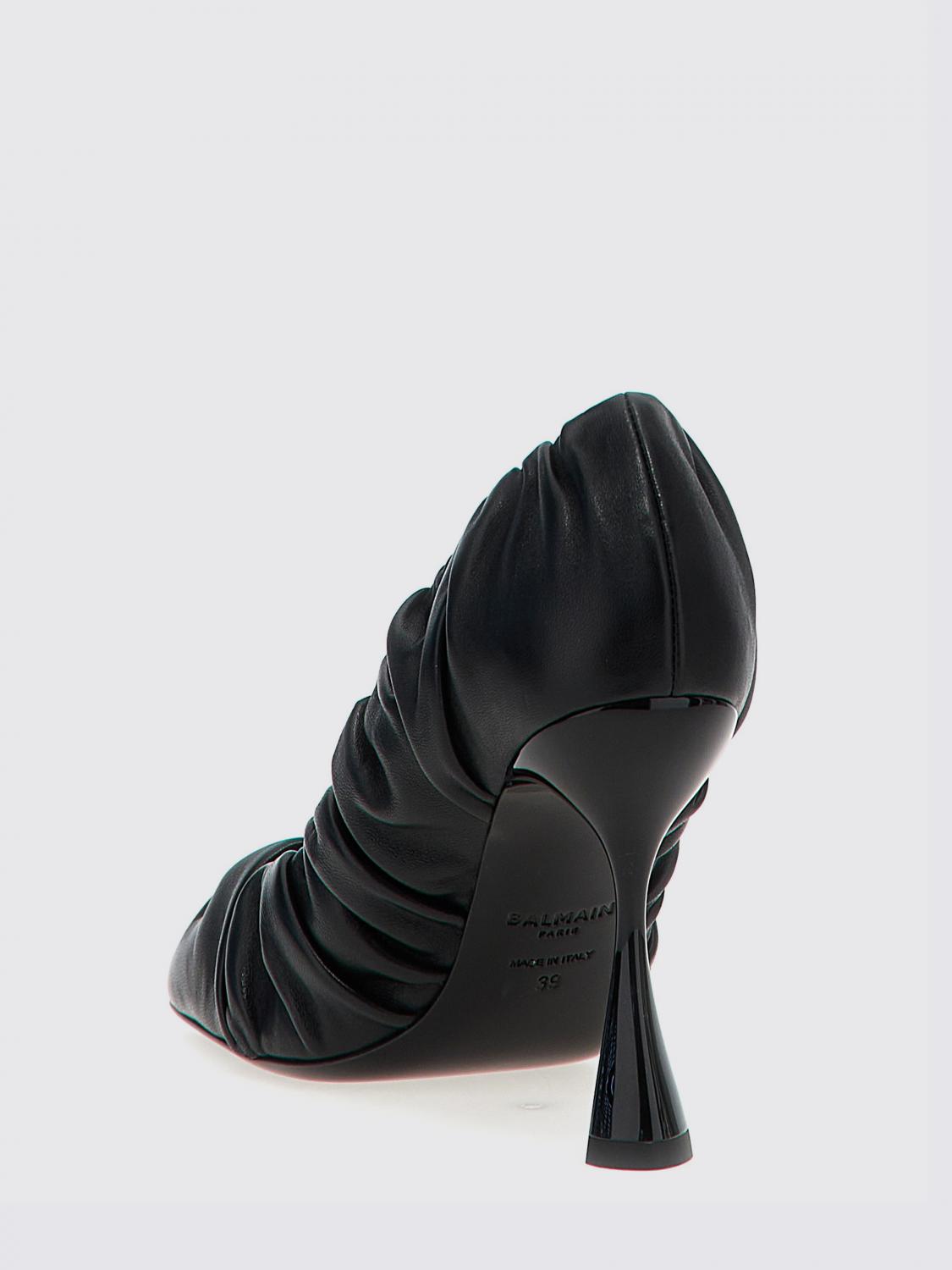 BALMAIN PUMPS: High heel shoes woman Balmain, Black - Img 3