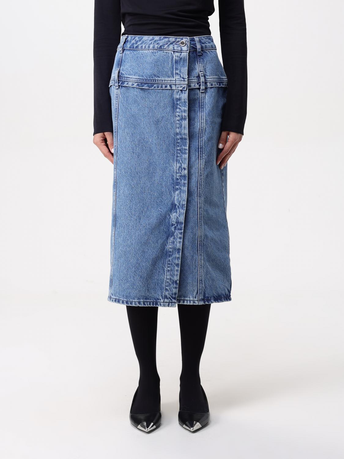 STINE GOYA GONNA: Gonna Stine Goya in denim organico , Denim - Img 1