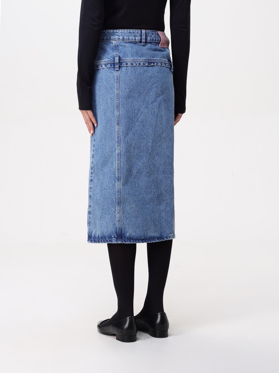 STINE GOYA GONNA: Gonna Stine Goya in denim organico , Denim - Img 3