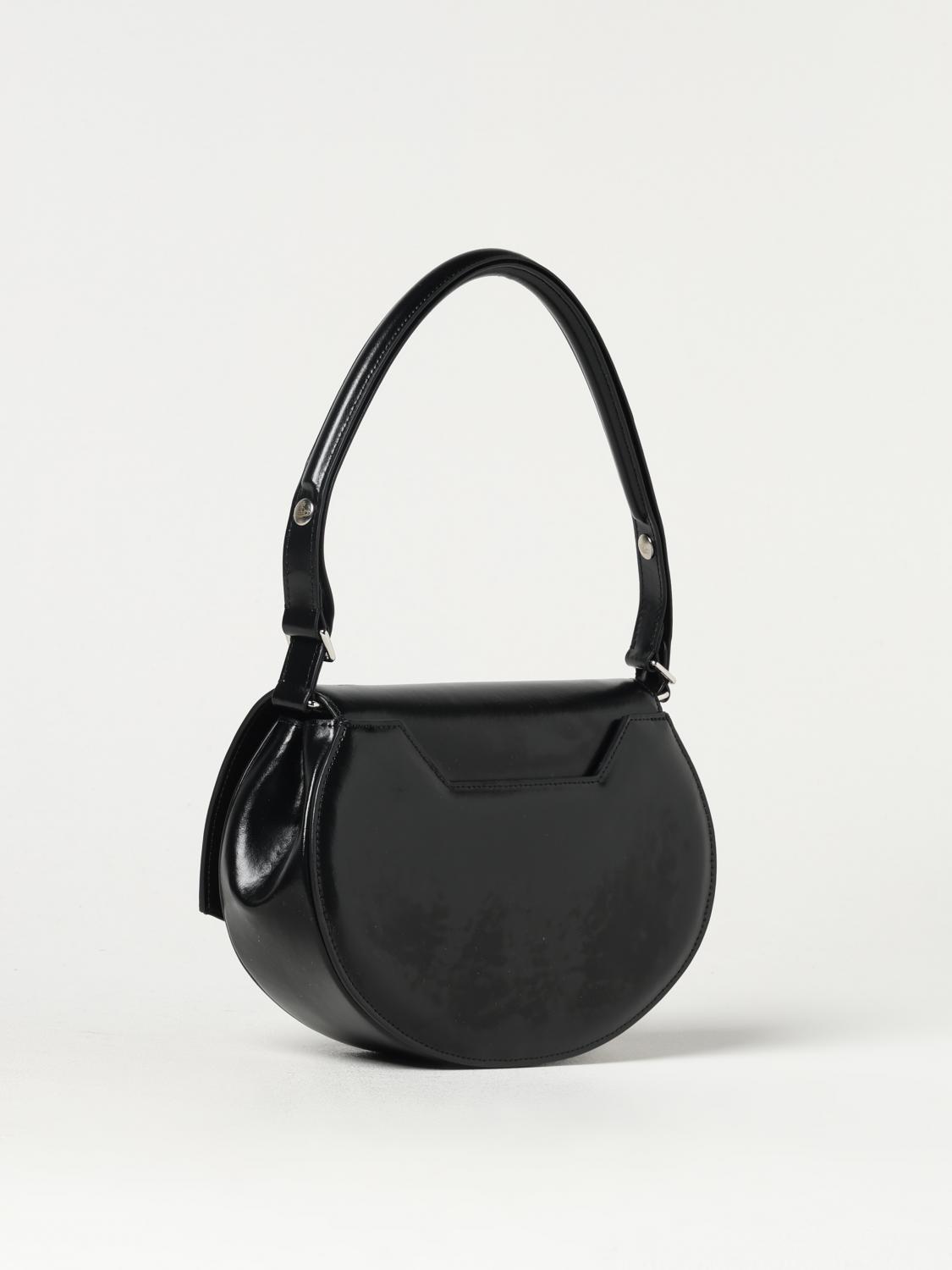 VIVIENNE WESTWOOD BORSA A MANO: Borsa Sadie Vivienne Westwood in pelle , Nero - Img 3