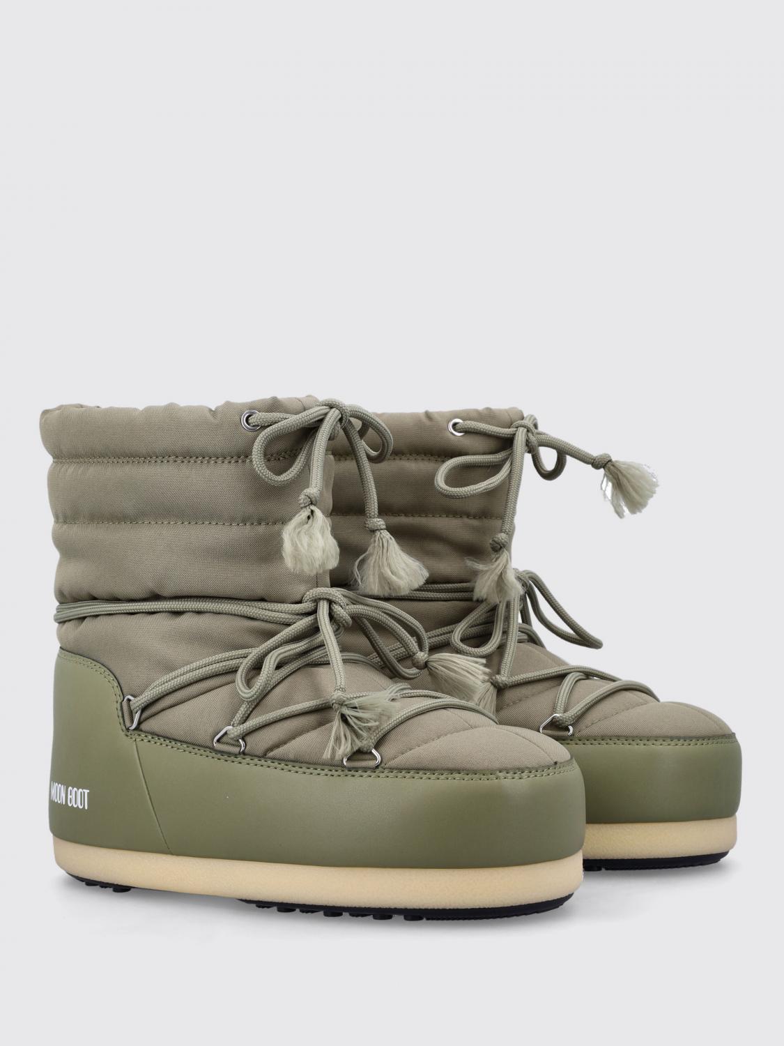 MOON BOOT 부츠: 신발 남성 Moon Boot, 카키 - Img 2