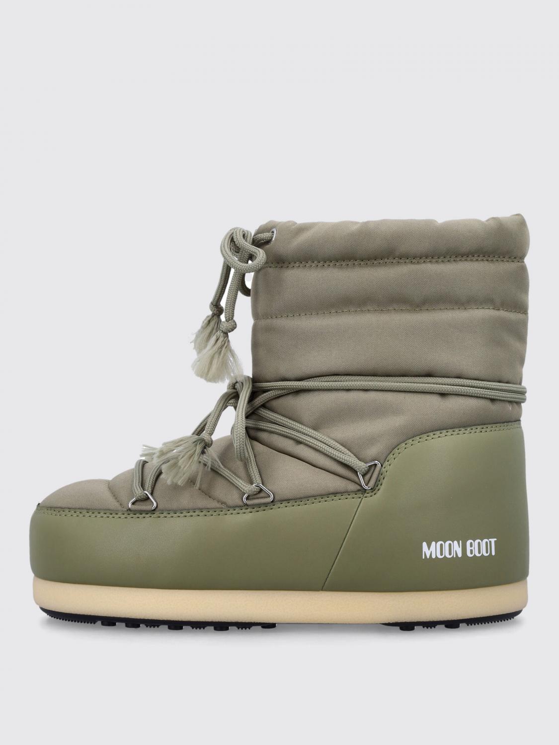 MOON BOOT 부츠: 신발 남성 Moon Boot, 카키 - Img 4