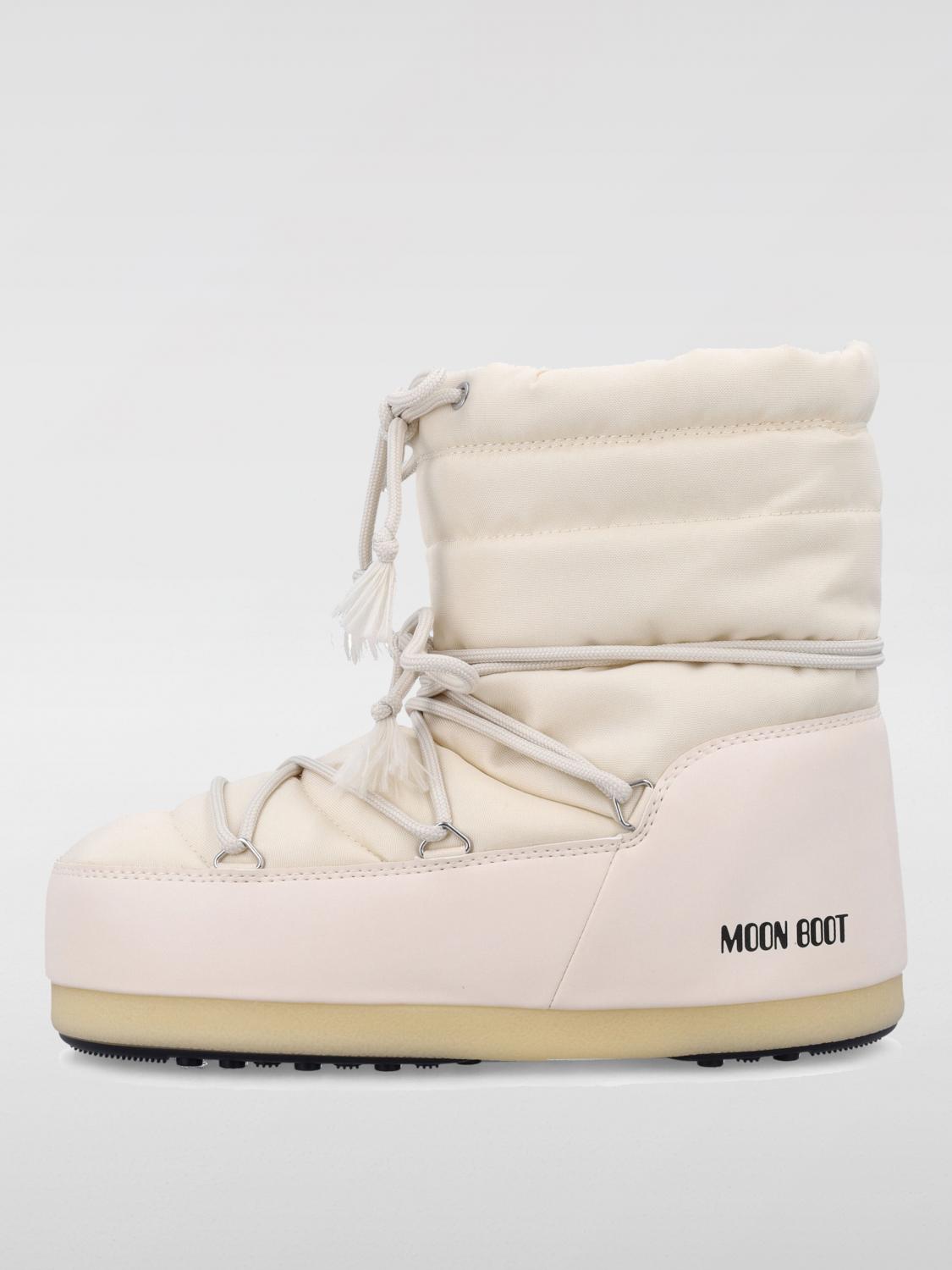 MOON BOOT 부츠: 신발 남성 Moon Boot, 옐로우 크림 - Img 3