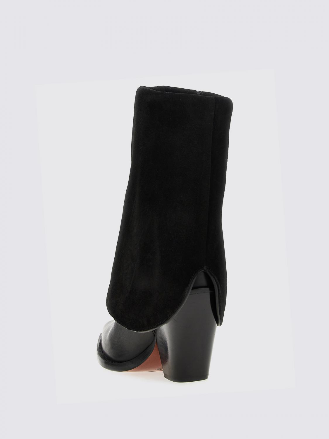 SONORA FLAT ANKLE BOOTS: Shoes woman Sonora, Black - Img 3