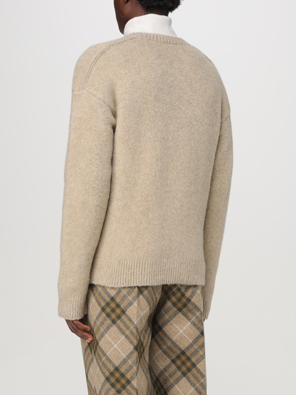 BURBERRY SWEATER: Sweater men Burberry, Beige - Img 3