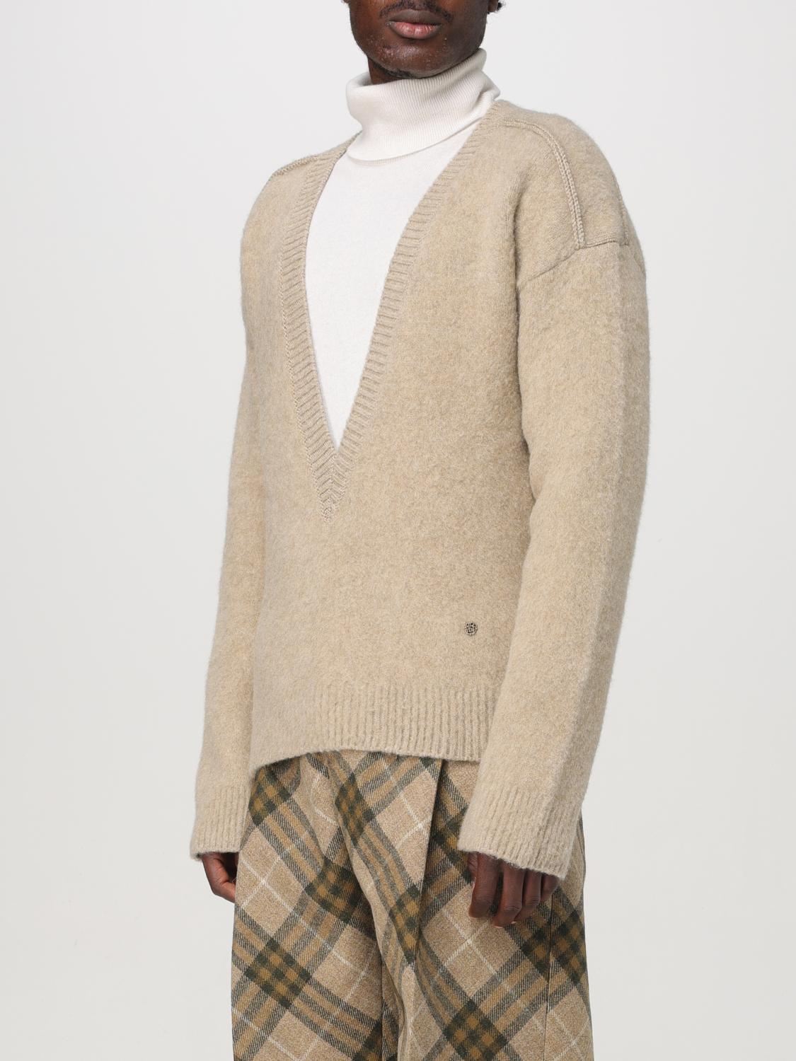 BURBERRY SWEATER: Sweater men Burberry, Beige - Img 4