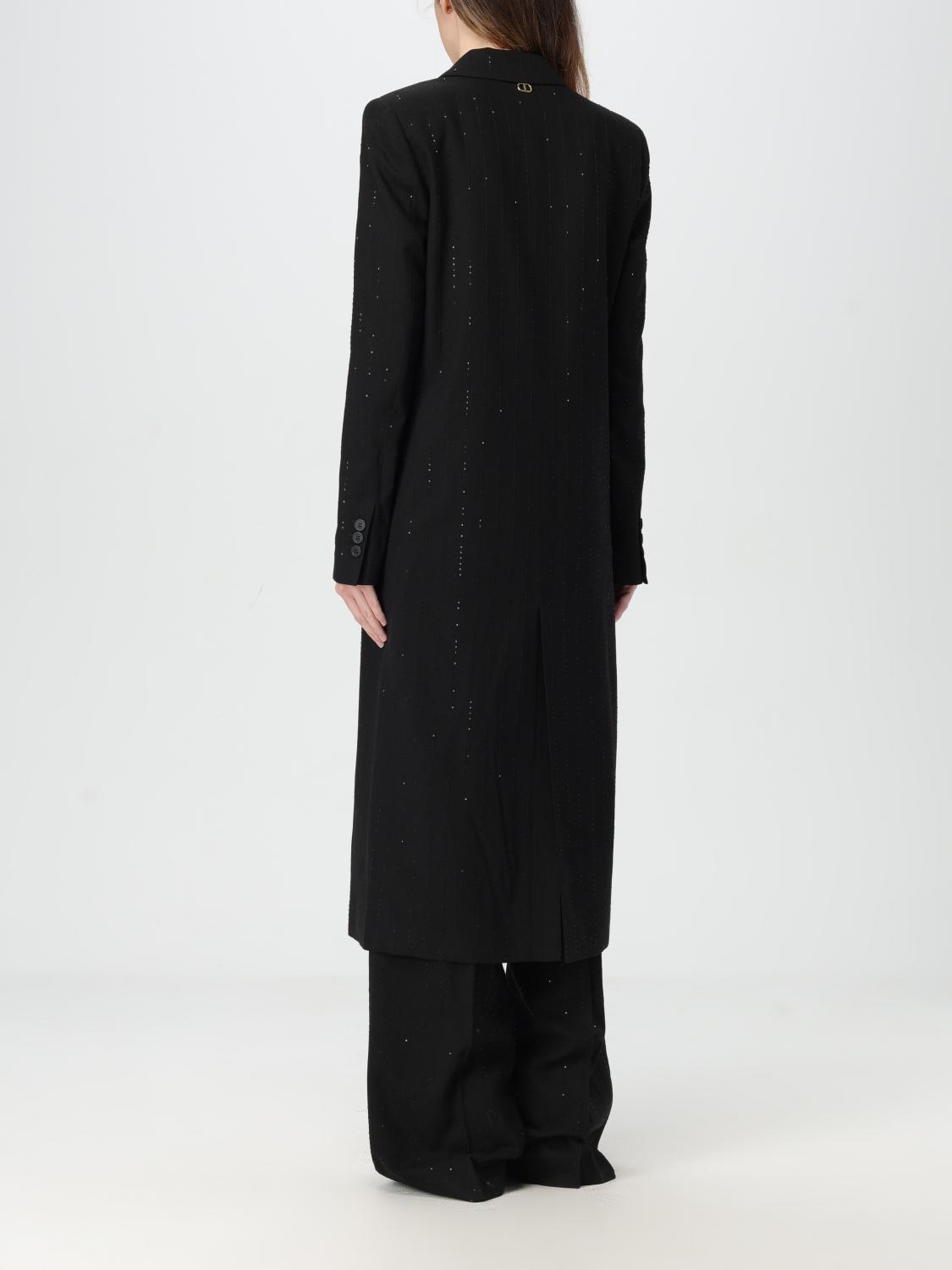 TWINSET COAT: Coat woman Twinset, Black - Img 2