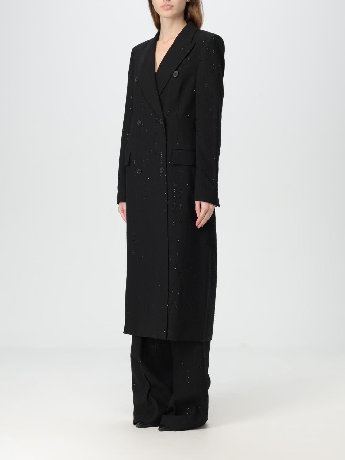 TWINSET COAT: Coat woman Twinset, Black - Img 3