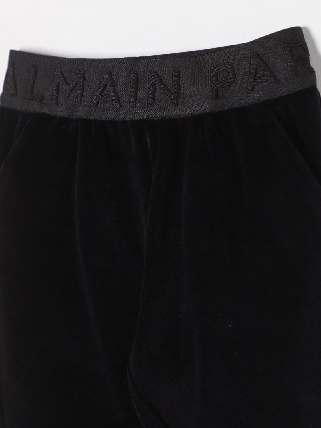 BALMAIN PANTS: Pants kids Balmain, Black - Img 3