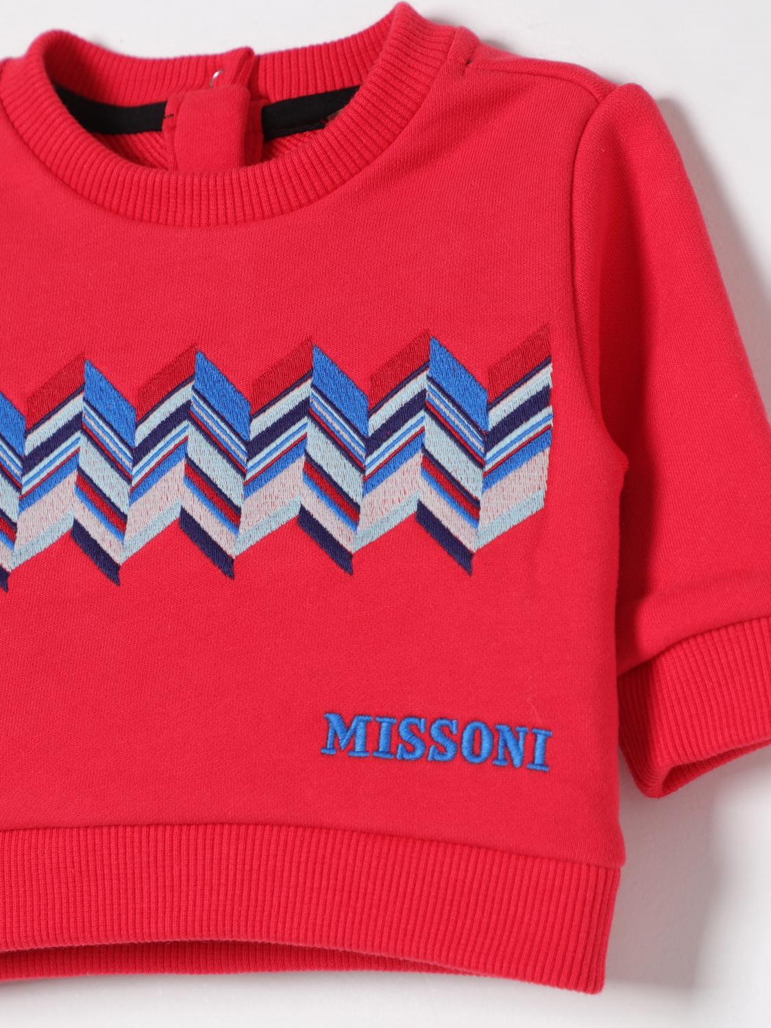 MISSONI 스웨터: 스웨터 남아 Missoni, 레드 - Img 3