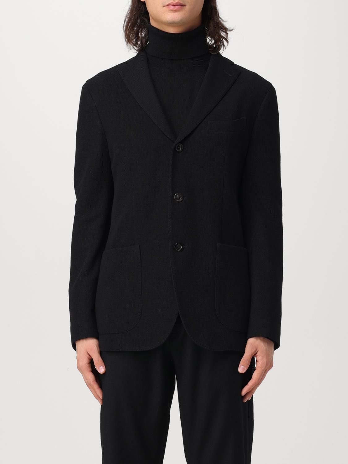 BOGLIOLI BLAZER: Blazer men Boglioli, Black - Img 1