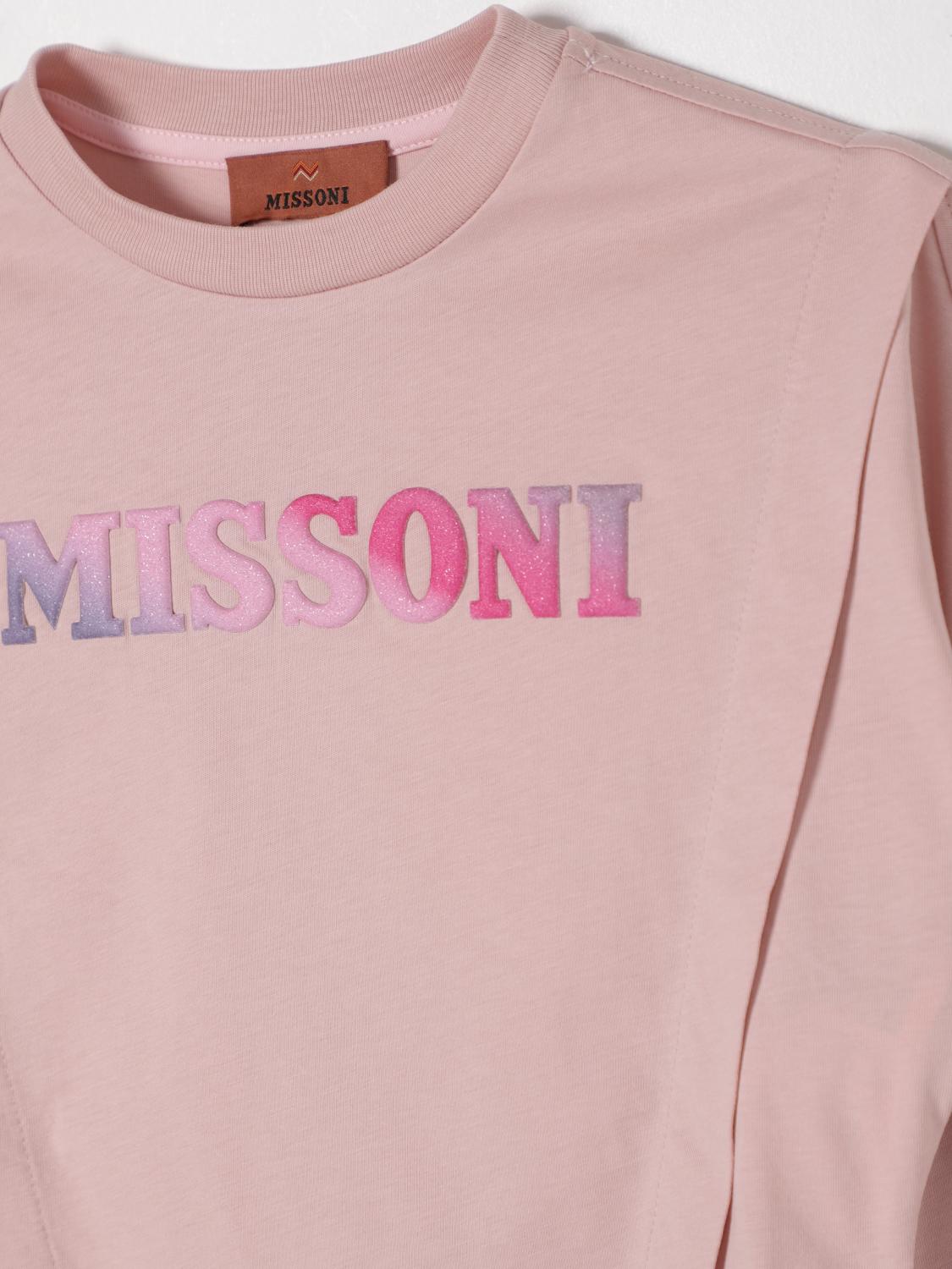 MISSONI Tシャツ: Tシャツ ボーイ Missoni, ピンク - Img 3