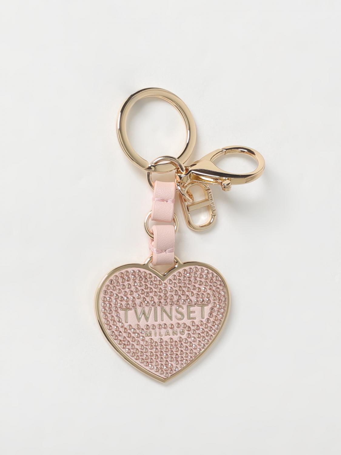 TWINSET KEY CHAIN: Key chain woman Twinset, Pink - Img 1