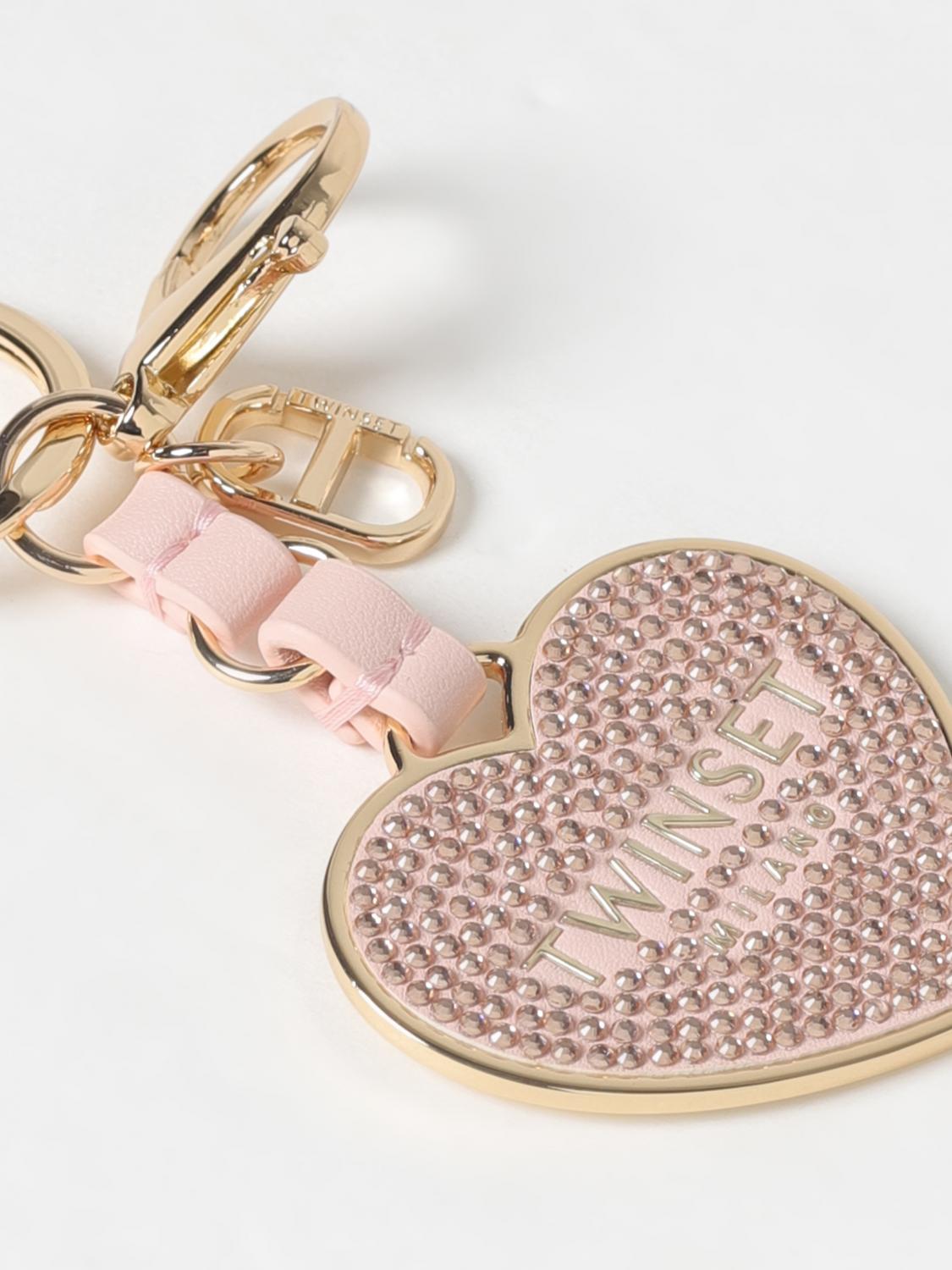 TWINSET KEY CHAIN: Key chain woman Twinset, Pink - Img 2