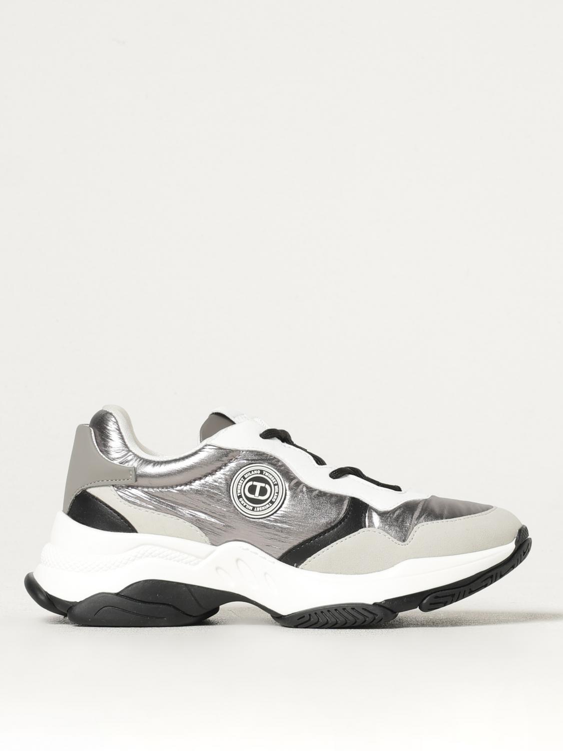 TWINSET SNEAKERS: Sneakers woman Twinset, Silver - Img 1