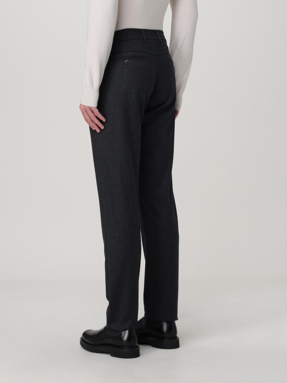 CANALI PANTS: Pants men Canali, Charcoal - Img 2