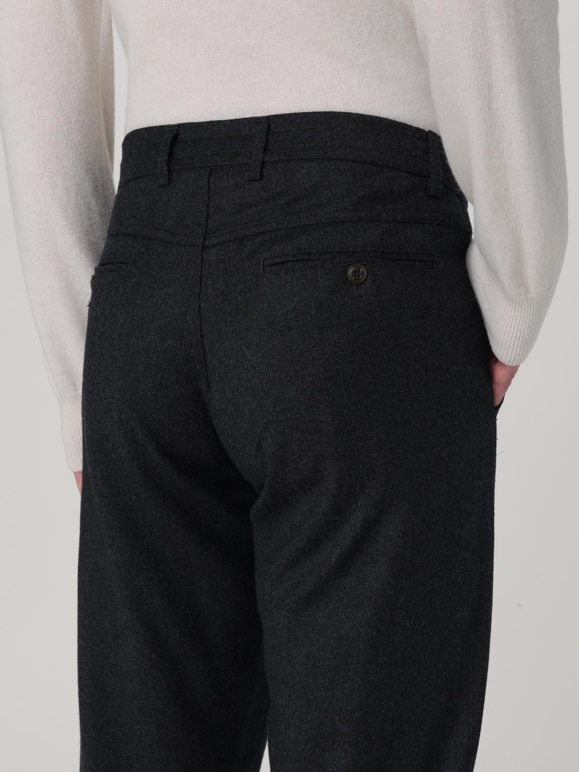 CANALI PANTS: Pants men Canali, Charcoal - Img 3