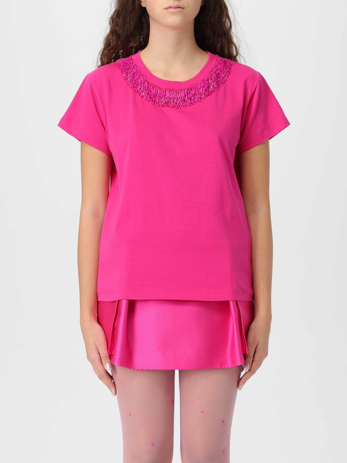 ACTITUDE TWINSET T-SHIRT: T-shirt woman Twinset - Actitude, Pink - Img 1