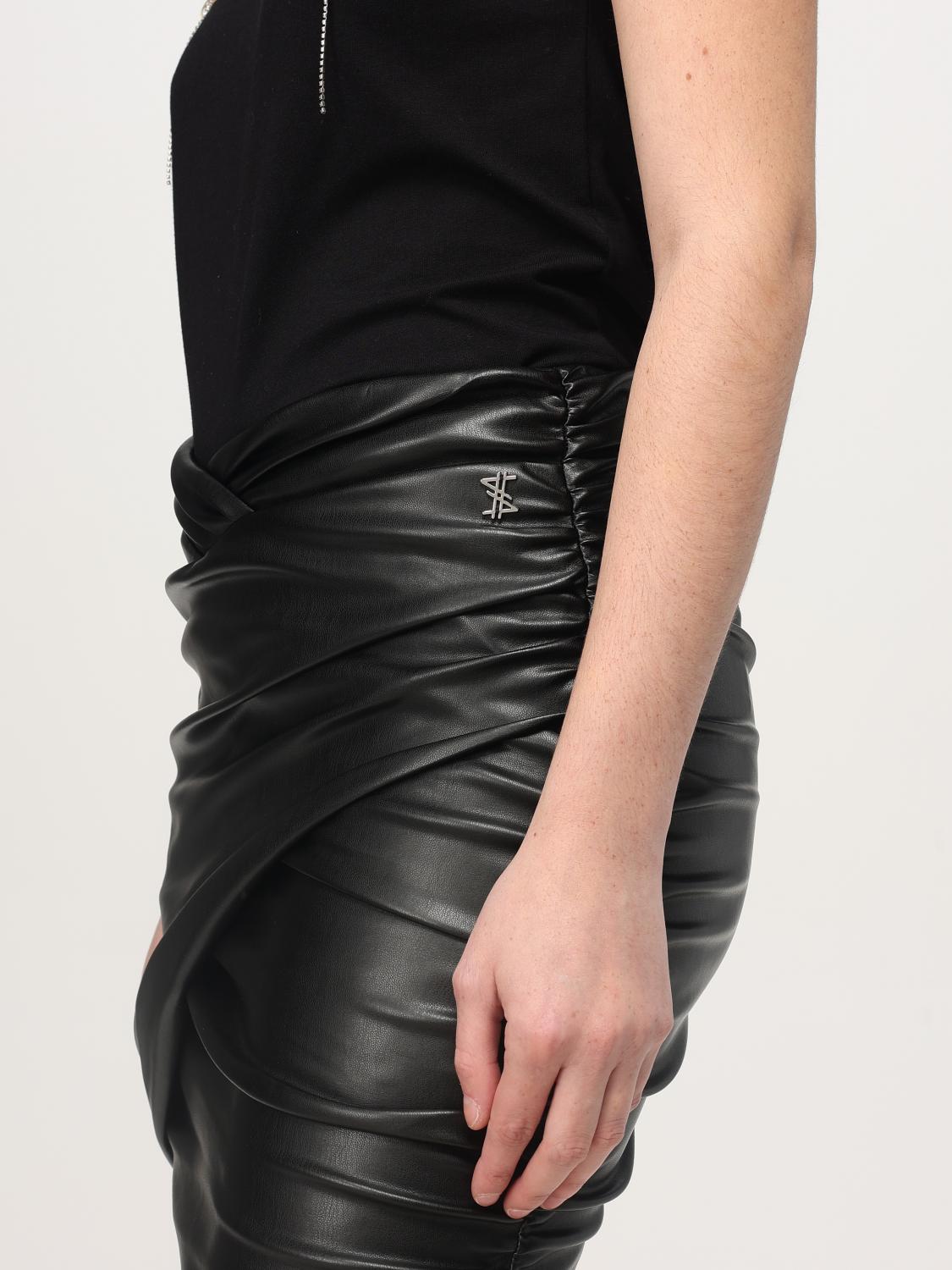 ACTITUDE TWINSET FALDA: Falda mujer Actitude Twinset, Negro - Img 4