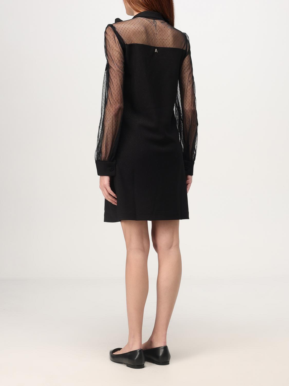 ACTITUDE TWINSET DRESS: Dress woman Twinset - Actitude, Black - Img 2