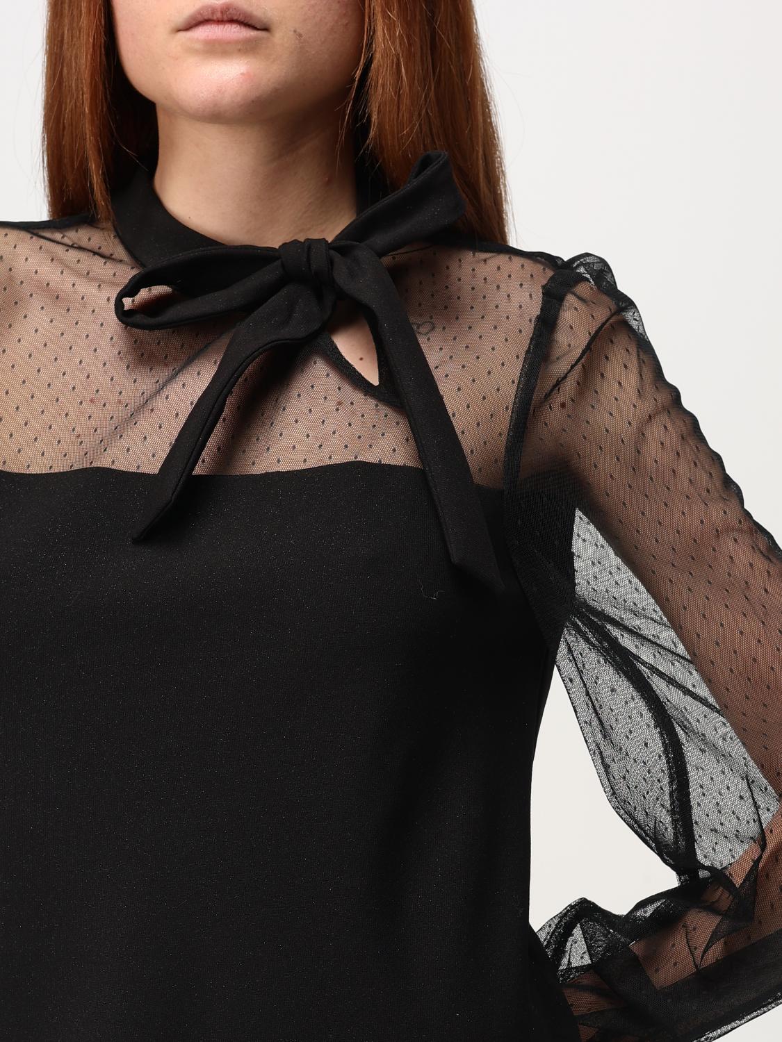 TWINSET ACTITUDE DRESS: Dress woman Twinset - Actitude, Black - Img 3