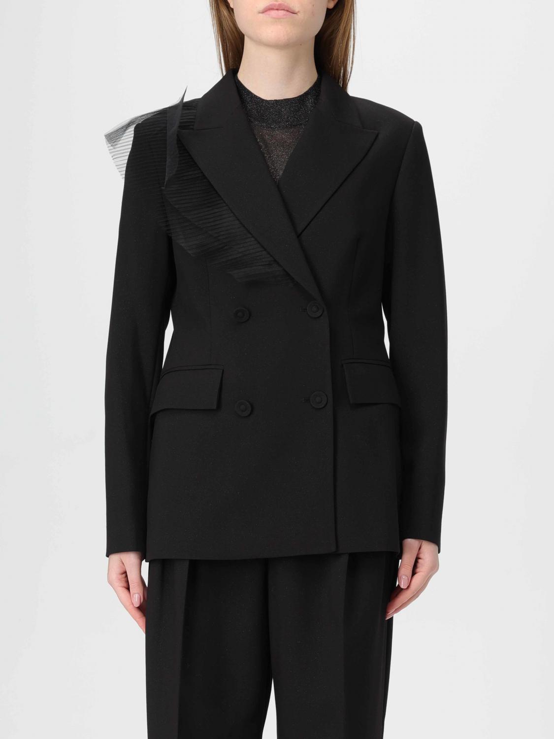 ACTITUDE TWINSET BLAZER: Jacket woman Twinset - Actitude, Black - Img 1