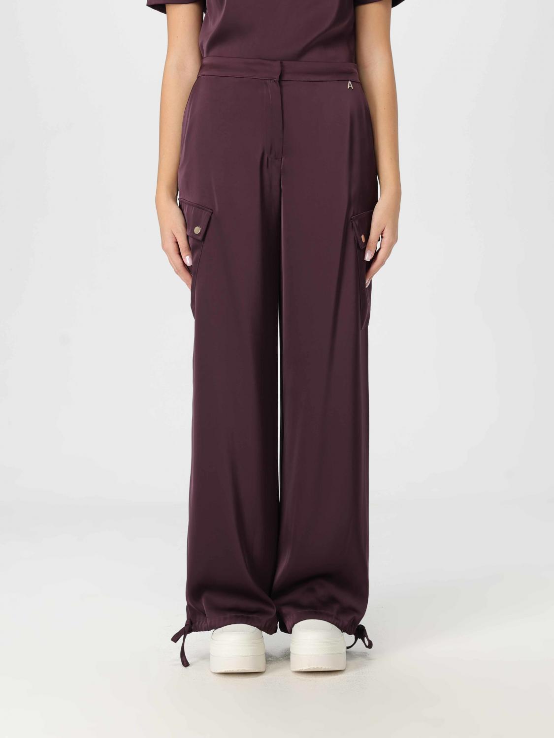 TWINSET ACTITUDE PANTALON: Pantalon femme Twinset - Actitude, Violet - Img 1