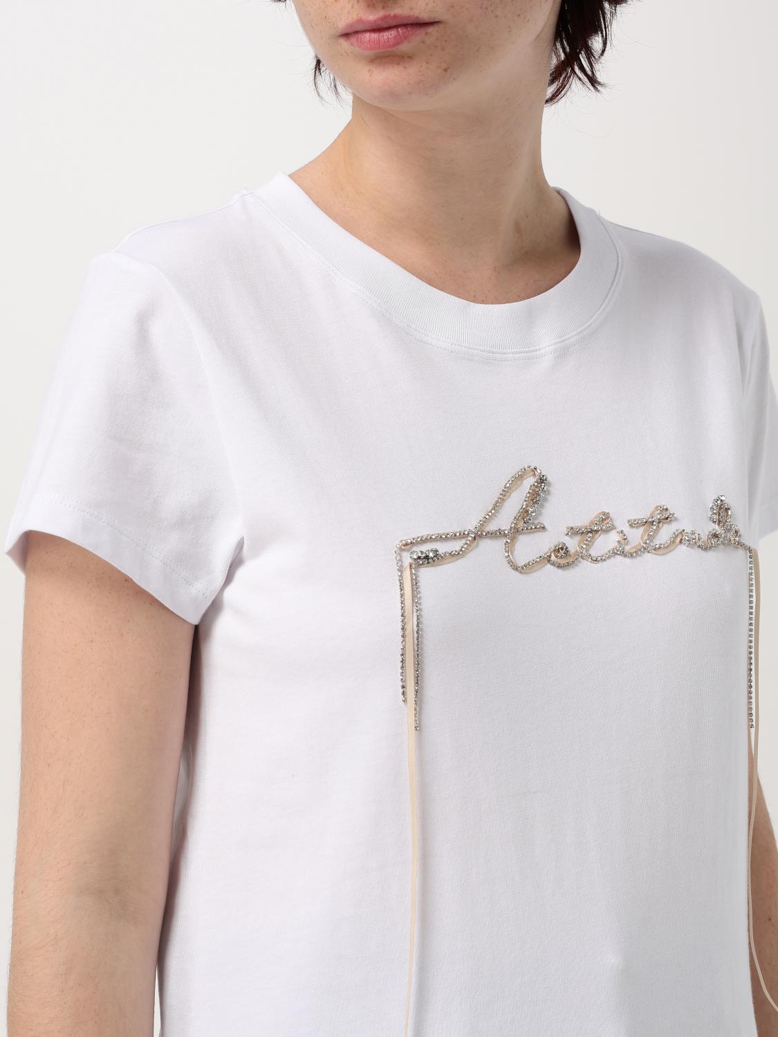 ACTITUDE TWINSET T-SHIRT: T-shirt woman Twinset - Actitude, White - Img 3