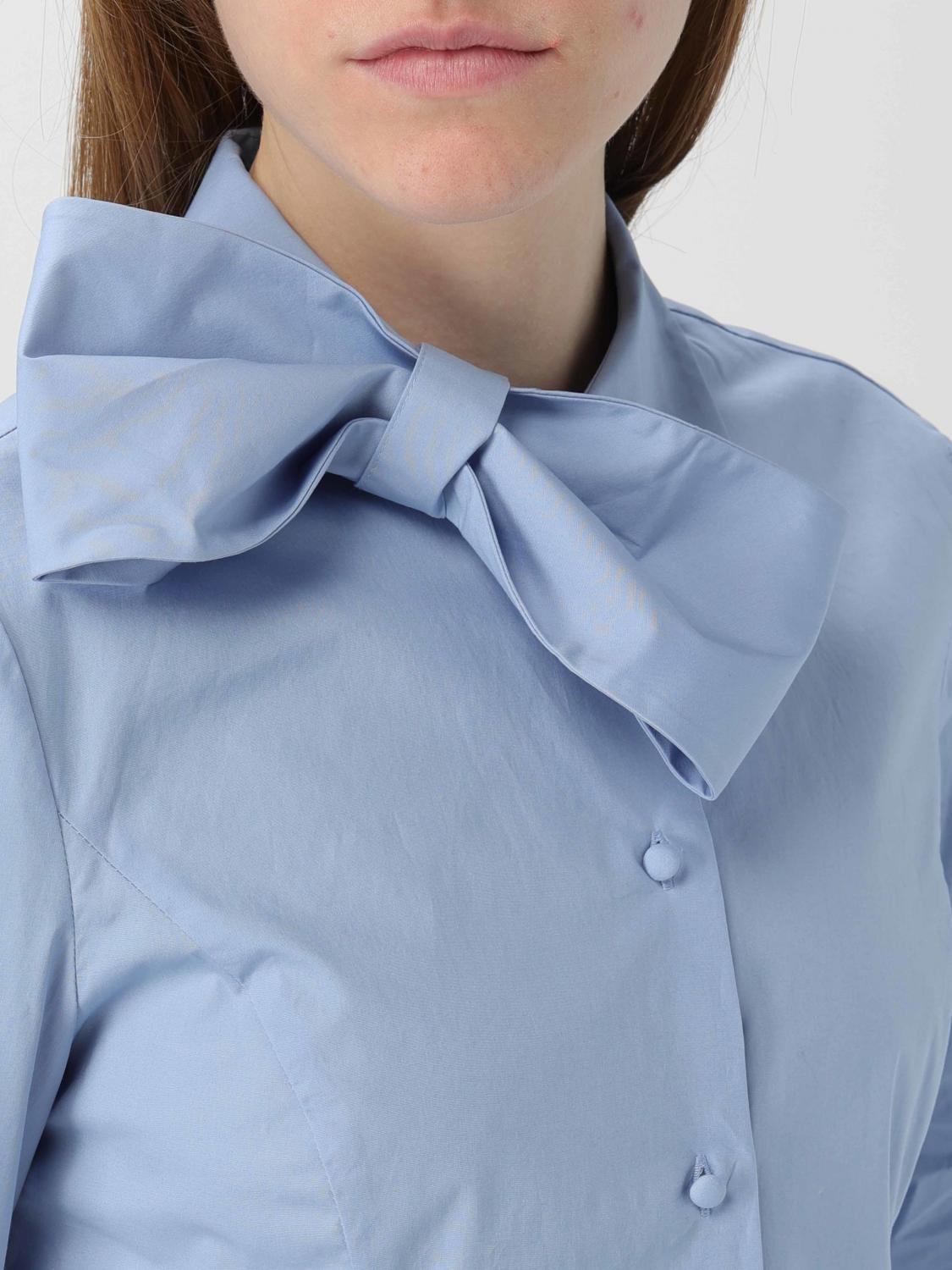 ACTITUDE TWINSET SHIRT: Shirt woman Twinset - Actitude, Blue - Img 4