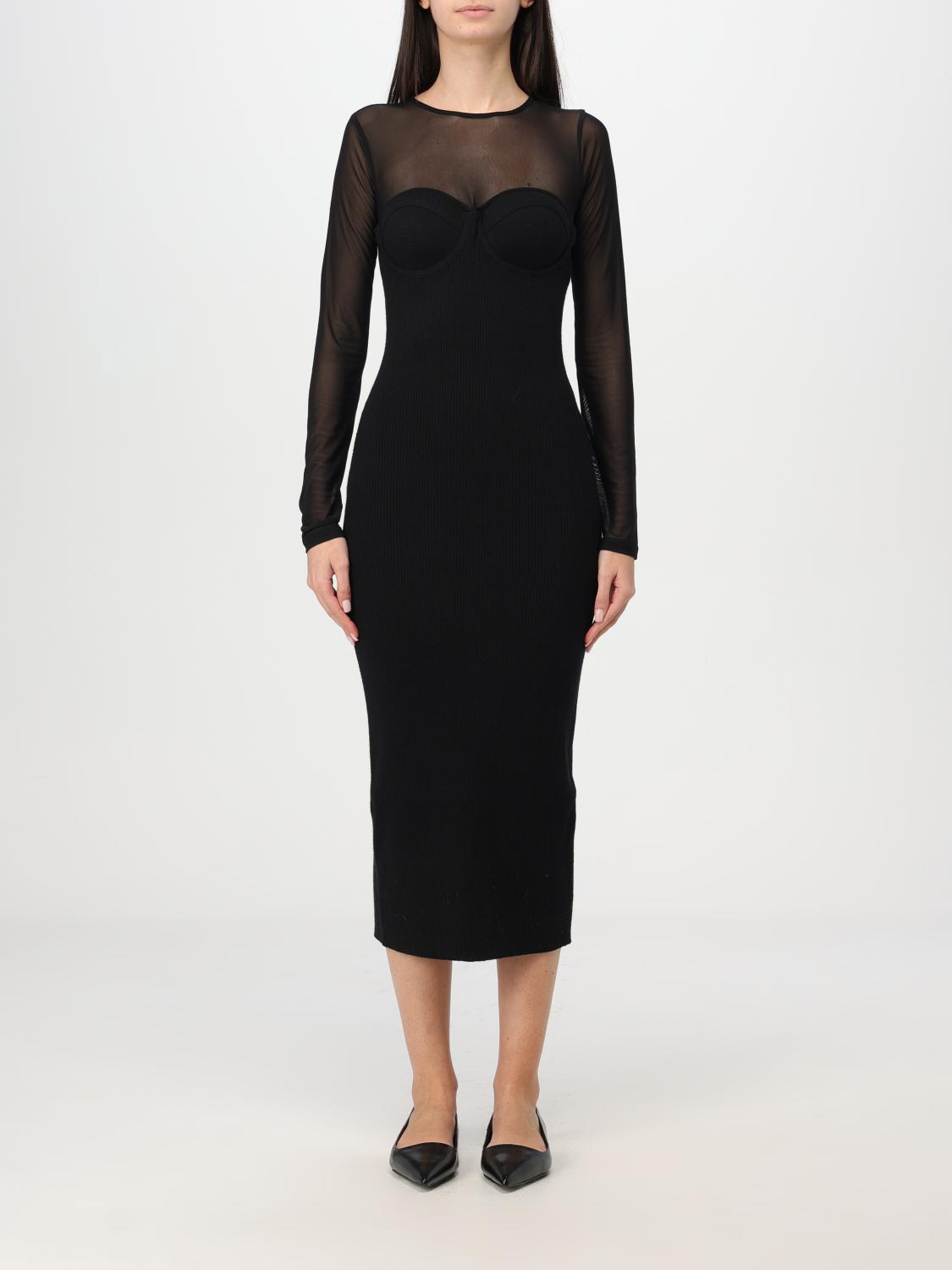 ACTITUDE TWINSET DRESS: Dress woman Twinset - Actitude, Black - Img 1