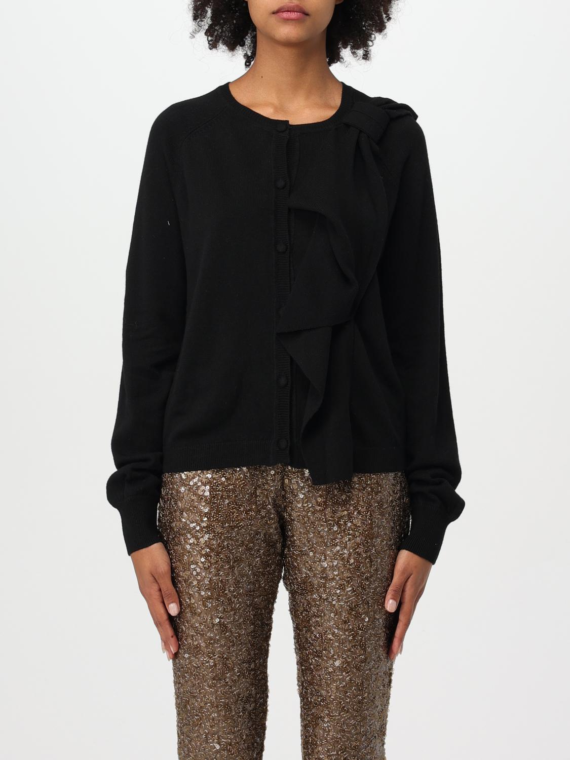 ACTITUDE TWINSET CARDIGAN: Cardigan woman Twinset - Actitude, Black - Img 1