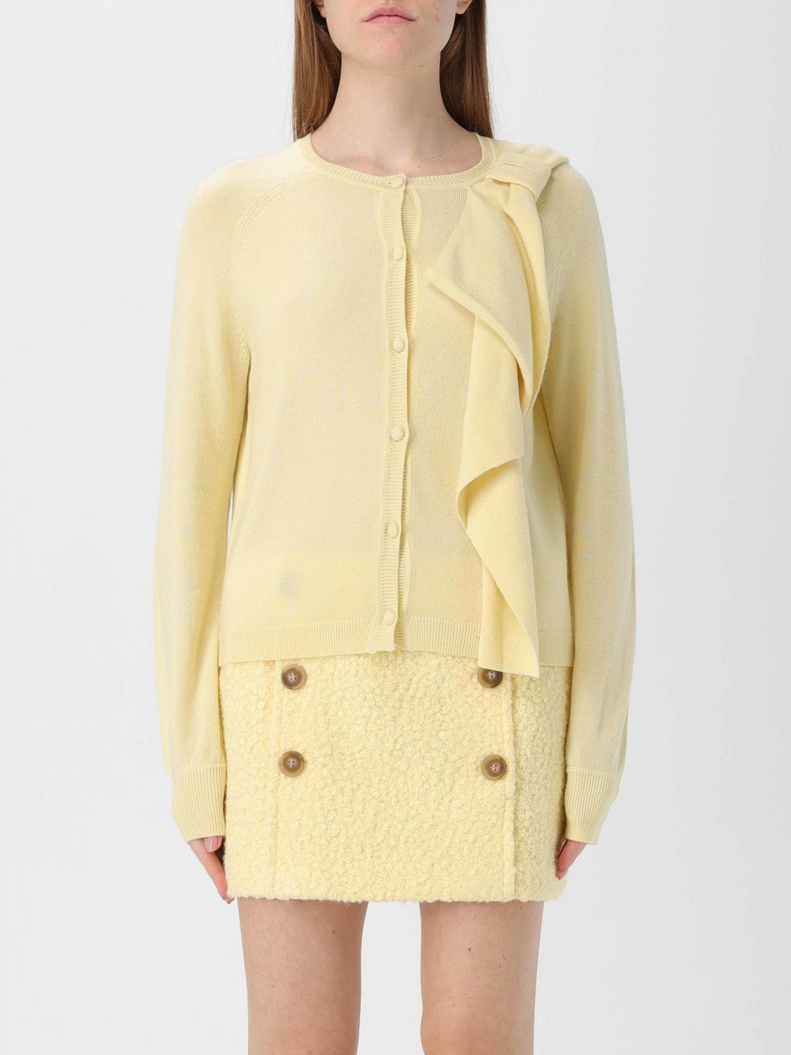 ACTITUDE TWINSET CARDIGAN: Cardigan woman Twinset - Actitude, Yellow - Img 1