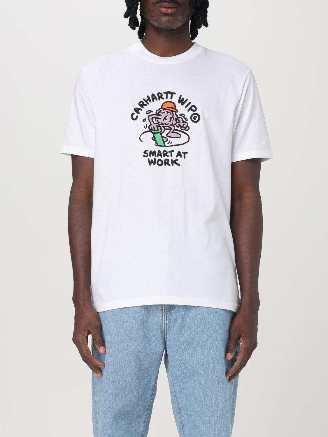 CARHARTT WIP T-SHIRT: T-shirt men Carhartt Wip, White - Img 1