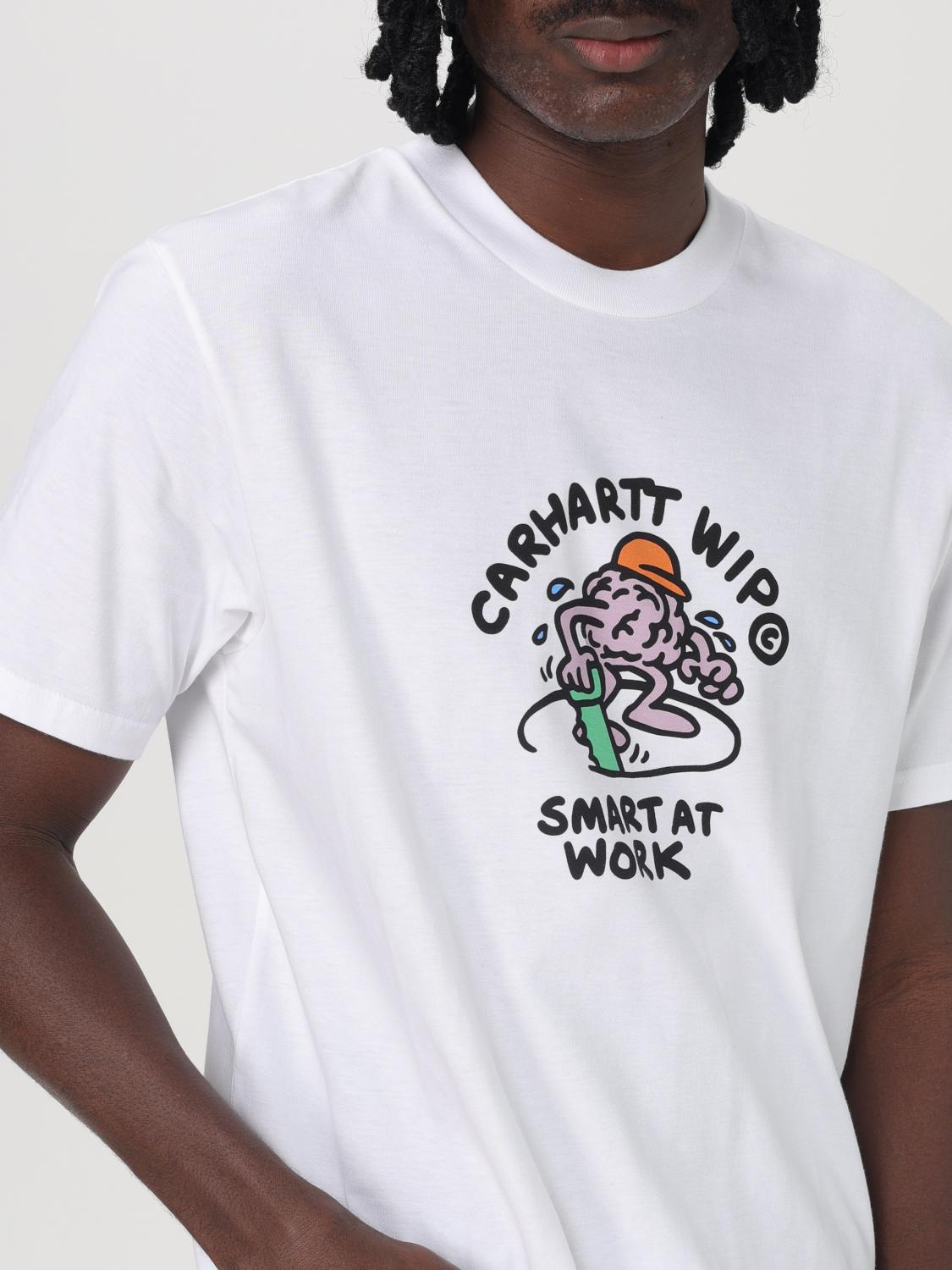 CARHARTT WIP T-SHIRT: T-shirt men Carhartt Wip, White - Img 4