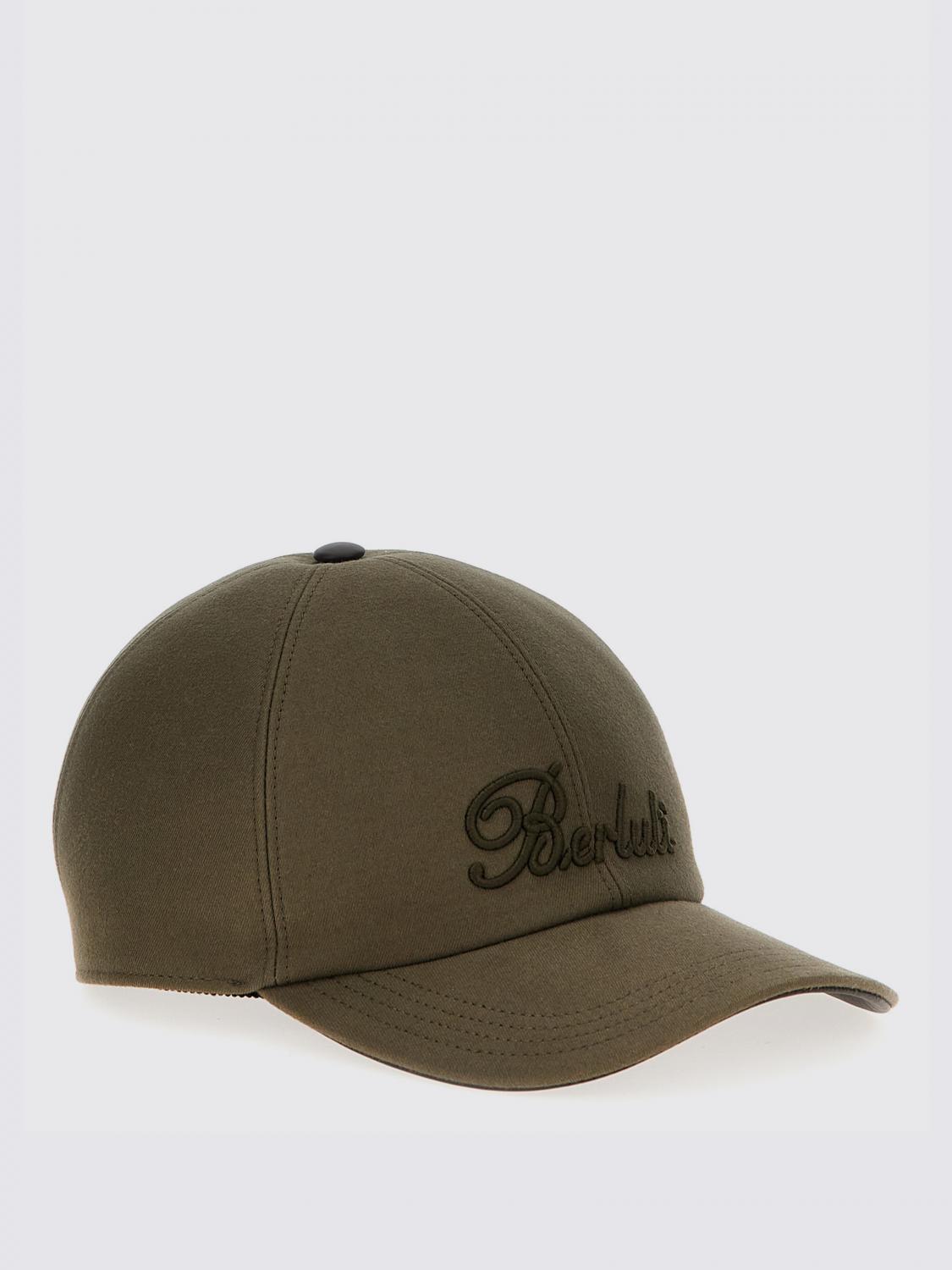Berluti Hat men - Green | T27CA74004 | GIGLIO.COM