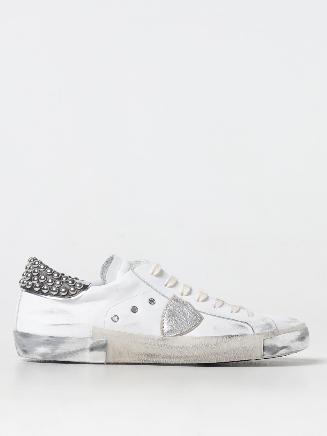 Giglio Sneakers Paris Philippe Model in pelle used con borchie