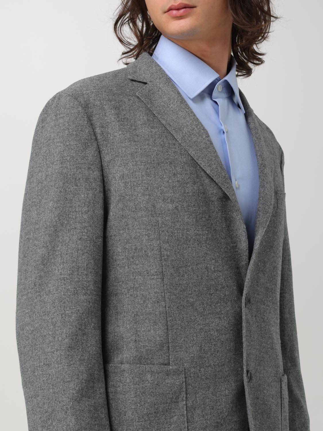 BOSS BLAZER: Blazer a monopetto Boss, Grigio - Img 4