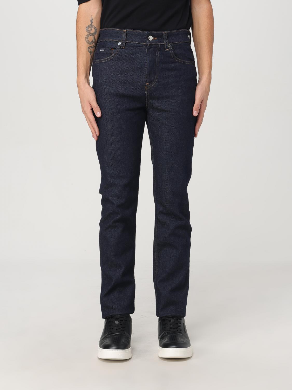 BOSS JEANS: Jeans men Boss, Navy - Img 1