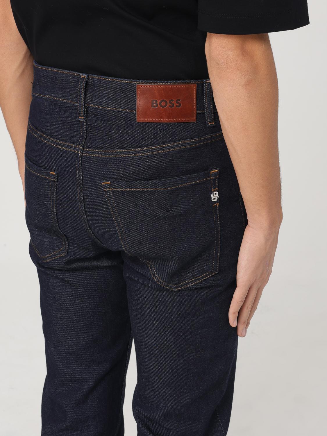 BOSS JEANS: Jeans men Boss, Navy - Img 3