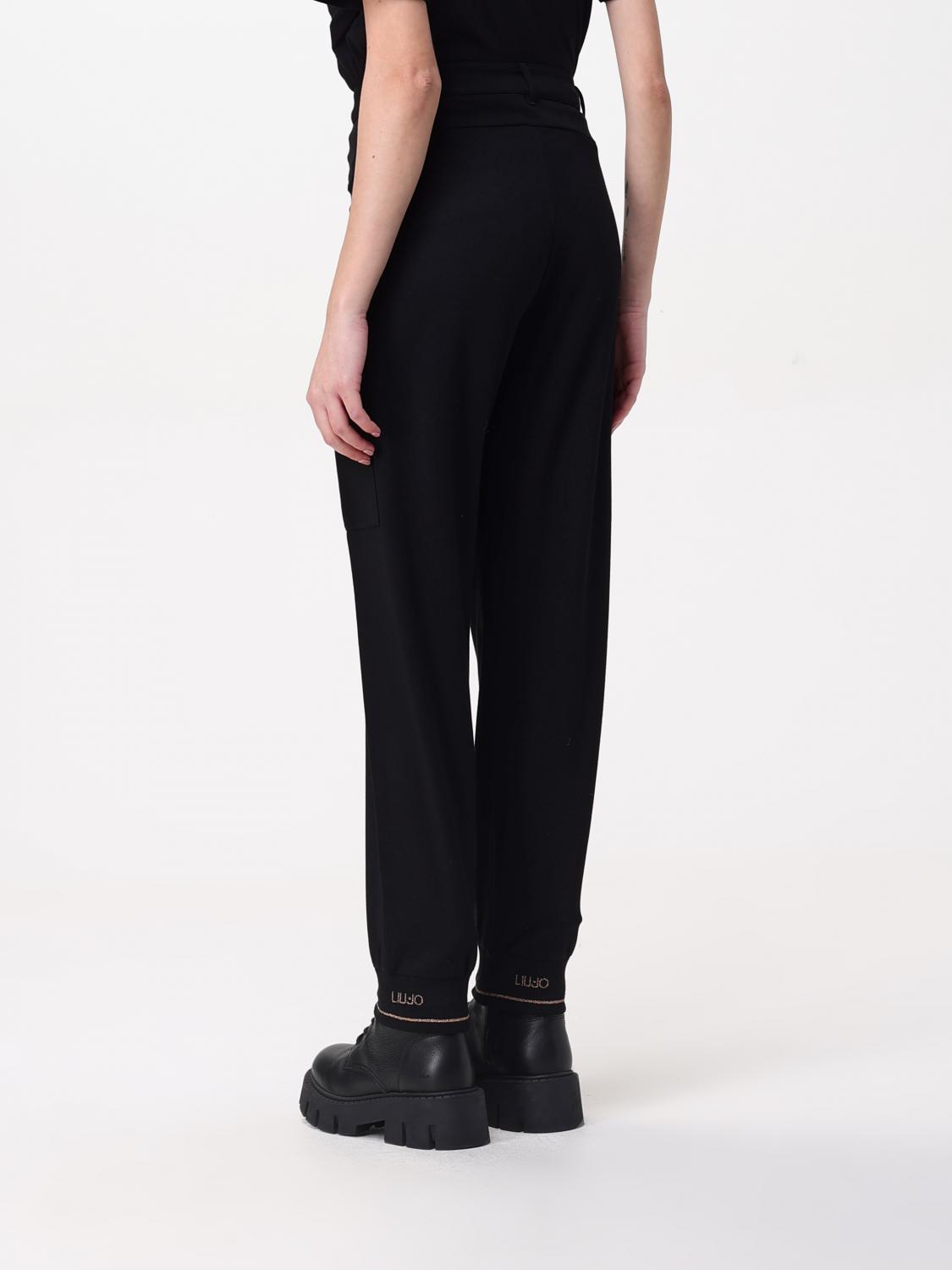 LIU JO PANTS: Pants woman Liu Jo, Black - Img 2