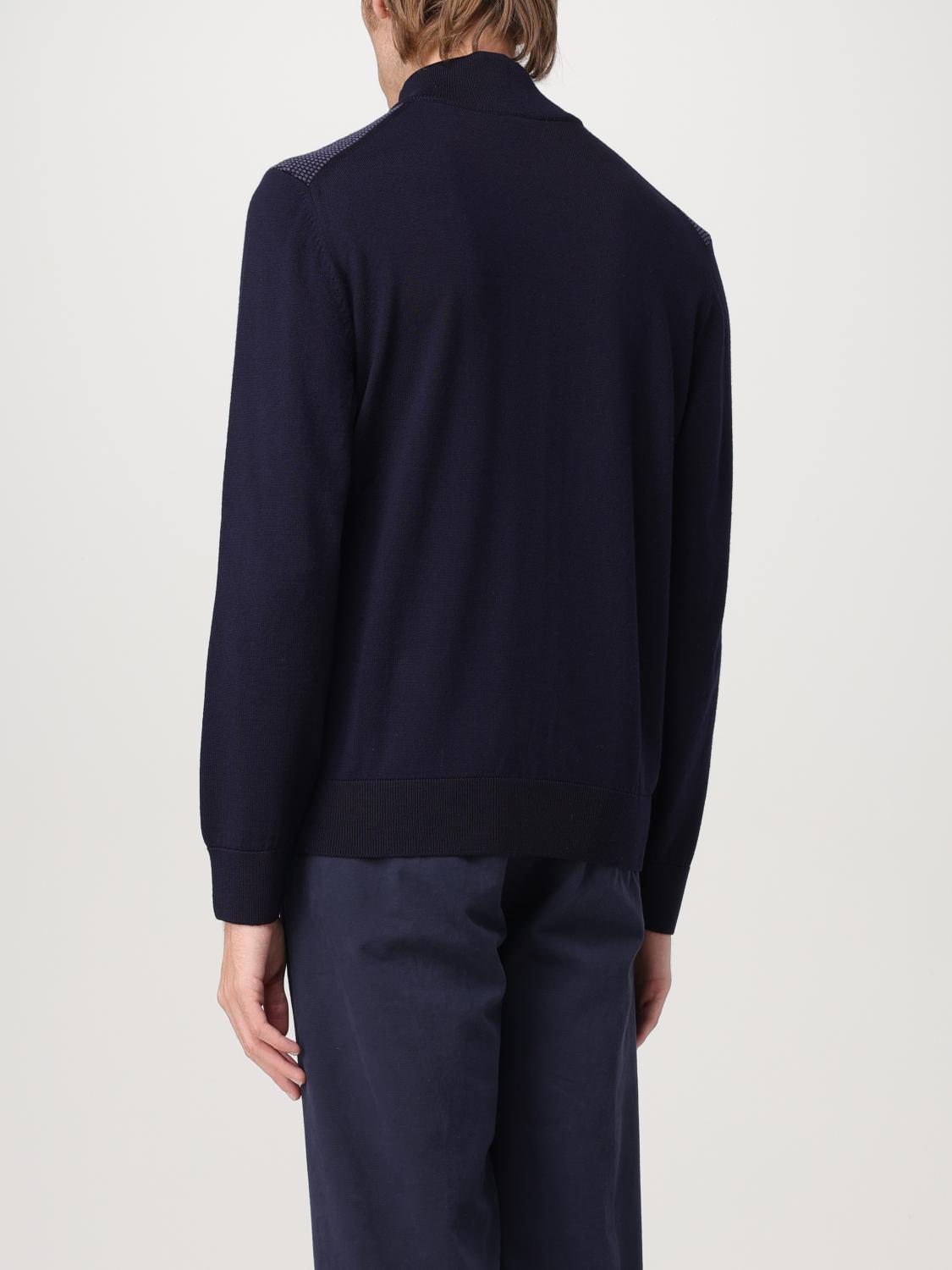 BOSS SWEATER: Sweater men Boss, Blue - Img 2